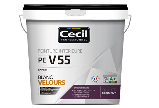 Peinture blanc velours