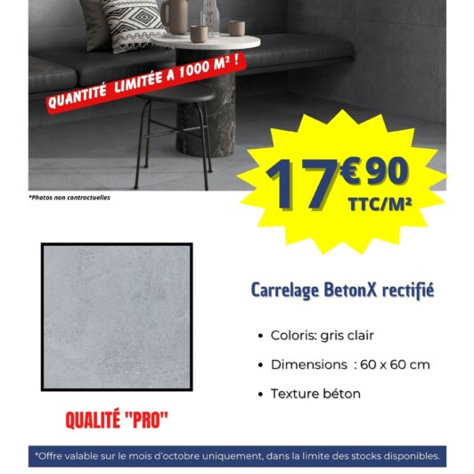 PROMO Octobre