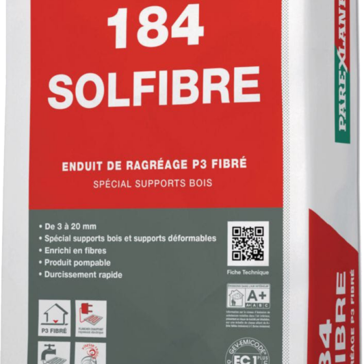 Ragréage solfibre 184