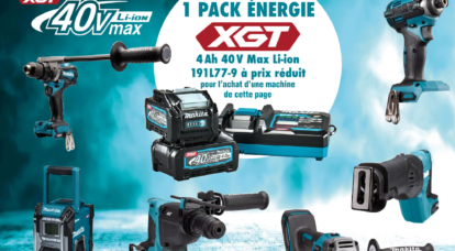 Opération Makita, pack batteries et chargeur à prix réduit !