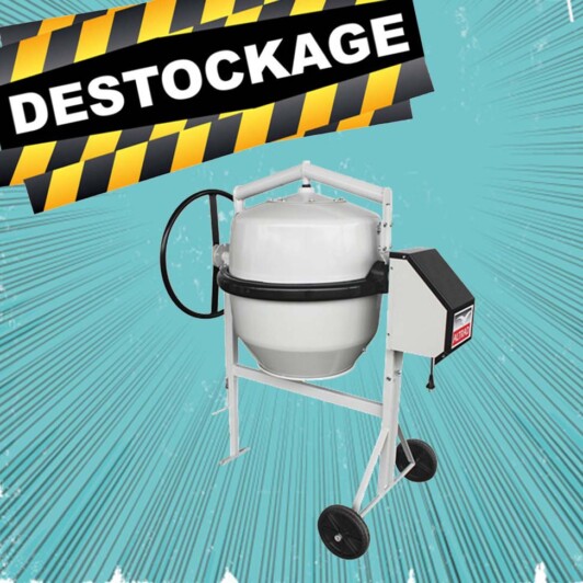 Destockage bétonnière