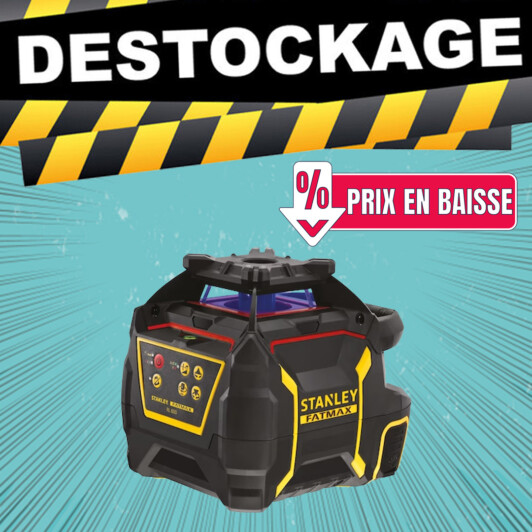 Destockage pack laser rotatif