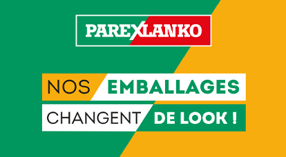 Les emballages PAREXLANKO changent de look !