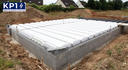 Le plancher isolant Milliwatt KP1 évolue : nouvel EcoRupteur longitudinal +