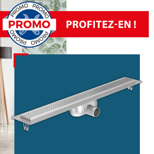 PROMO : caniveau de douche