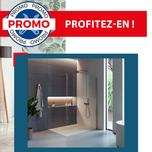 PROMO : paroi de douche