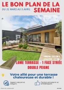 Lames de terrasse vertes 